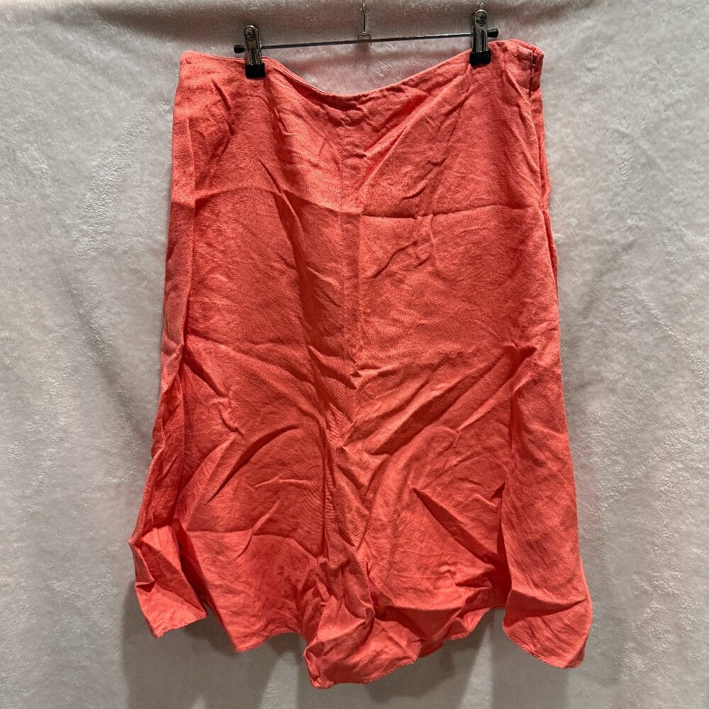 Linen A-Line Skirt